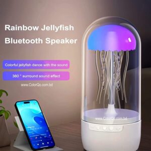 Floating Jellyfish Bluetooth Speaker with RGB Lamp