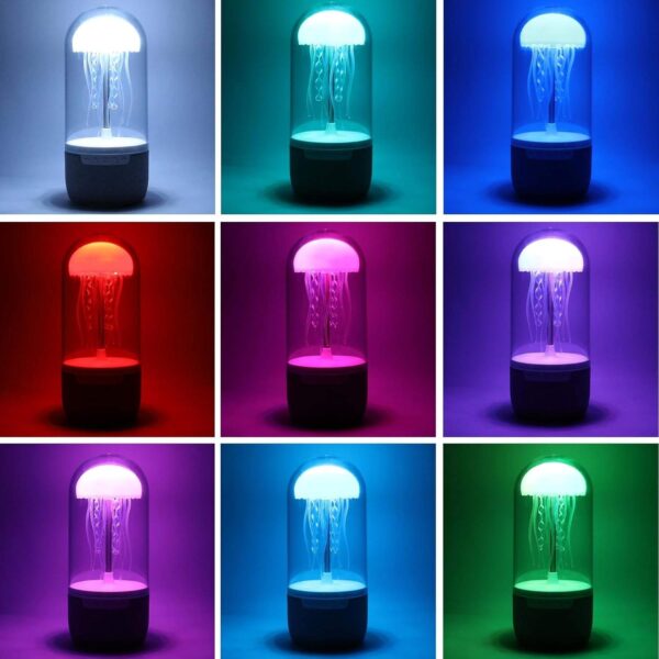 Floating Jellyfish Bluetooth Speaker with RGB Lamp - Image 3