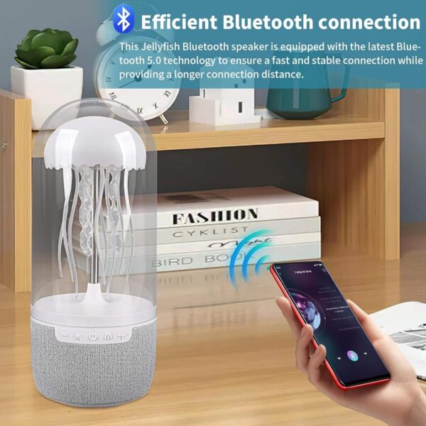 Floating Jellyfish Bluetooth Speaker with RGB Lamp - Image 6