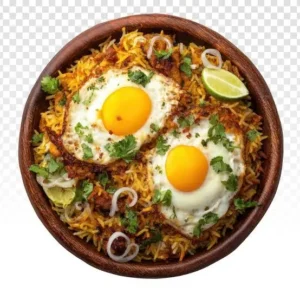 Two egg omelets at Green Leaf Restaurant in Dhaka